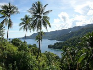 Met zicht op de Banda Zee...