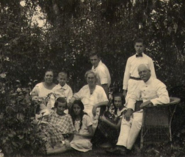 Familie Zieck met bezoek