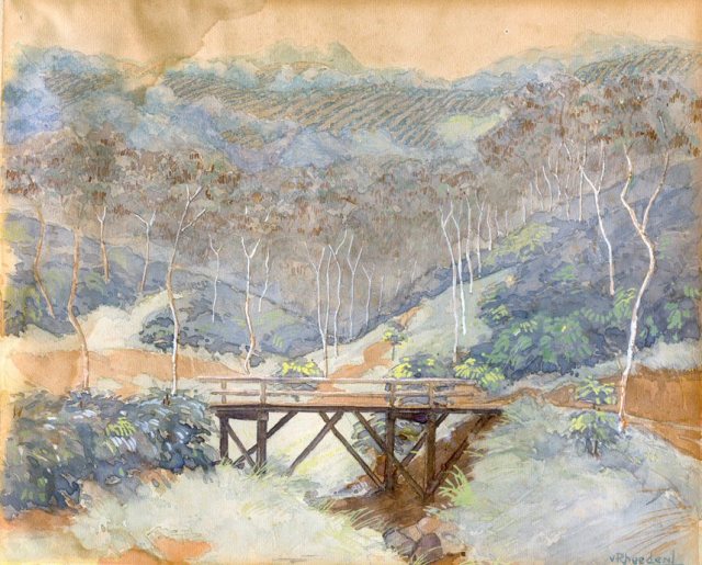 Het landschap van Silosanen, door Guus van Rheeden.