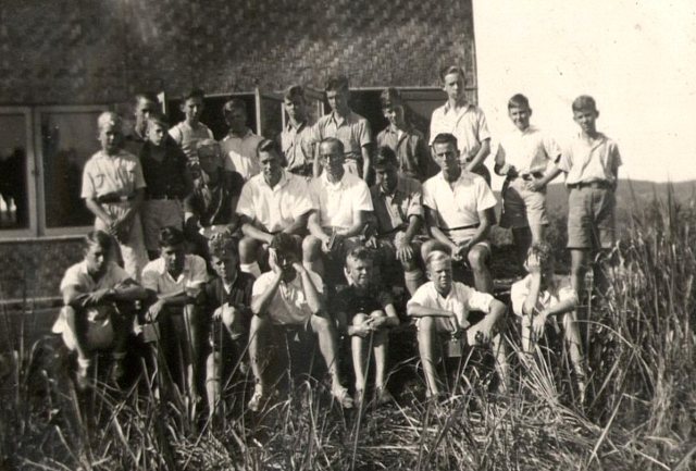 Leden jongenskamp V.C.J.B., 1939.