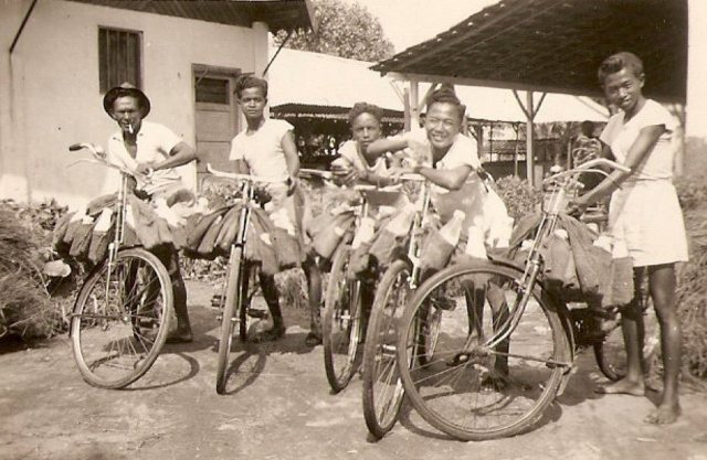 Ngagel: de melkventers.