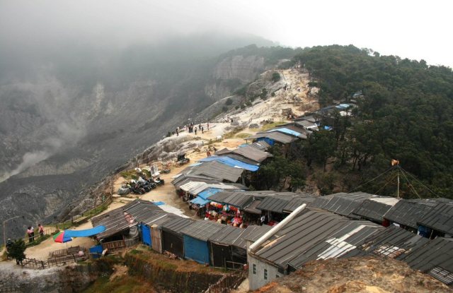 Tangkuban Prahu, heden.