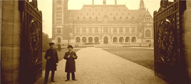 Internationaal Gerechtshof (Vredespaleis), Den Haag, 1903