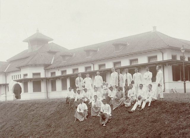 Landbouwschool, docenten en leerlingen