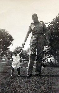 Sjoert Kuikenga met zijn dochter