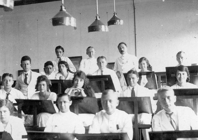 Tekenlokaal, ca. 1927