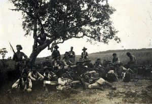 KNIL-soldaten in Koetaradja