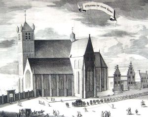 De Sint Pieterskerk in Middelburg