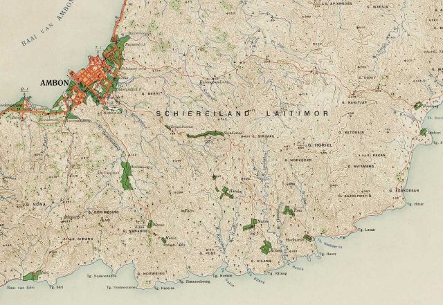 Het schiereiland Leitimor