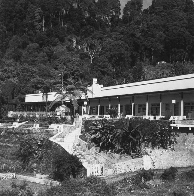 Hotel Sarangan, 1971. (foto: Boy Lawson)