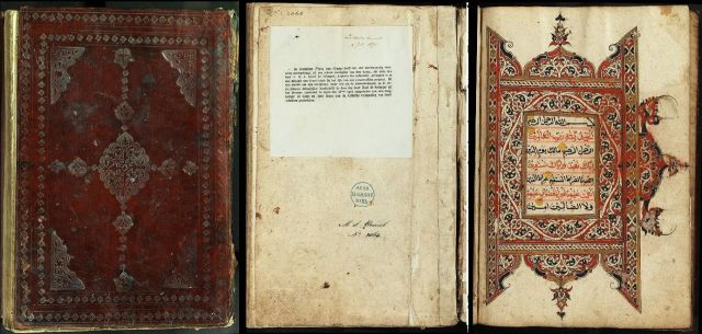 De koran die kapitein IJssel de Schepper in 1873 op het slagveld buitmaakte.
