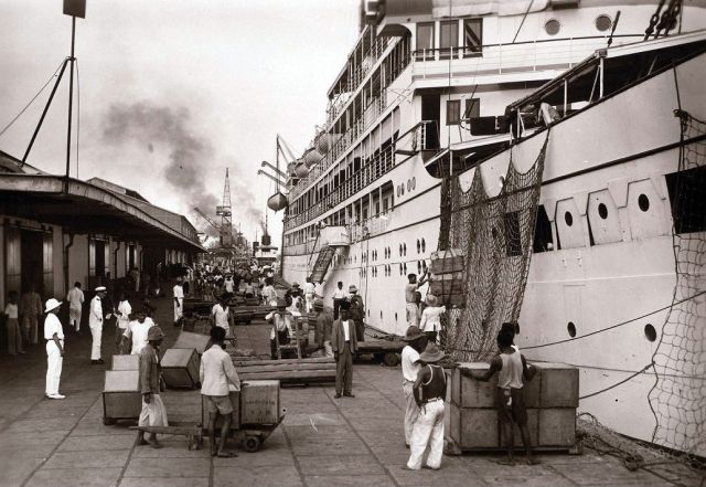 De haven van Tandjoeng Priok, Batavia