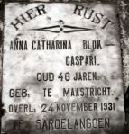 Sarolangoen_grafsteen mw Blok te&nbsp;Djambi