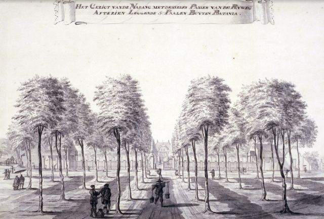 Het landgoed van Van Imhoff, ca. 1770