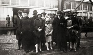 Afscheid aan de kade in Rotterdam