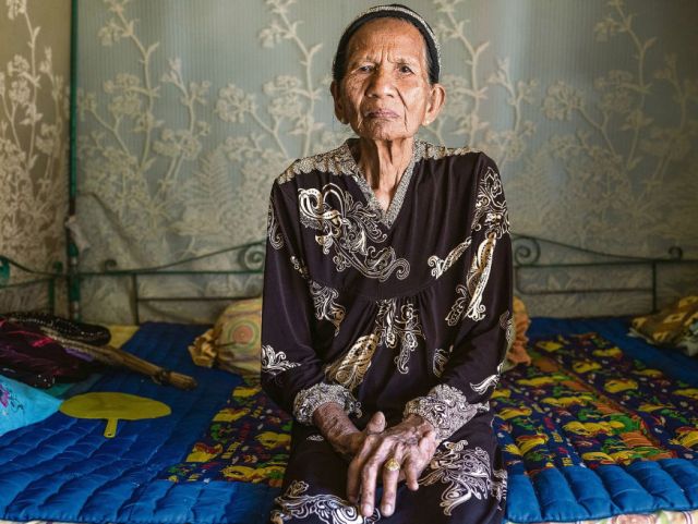 Dit portret zal te zien zijn in een tentoonstelling begin 2017 in het Nationaal Militair Museum. Het wordt het boegbeeld van de tentoonstelling. (foto: Suzanne Liem)