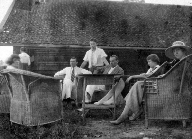 Het oude clubhuis, 1921