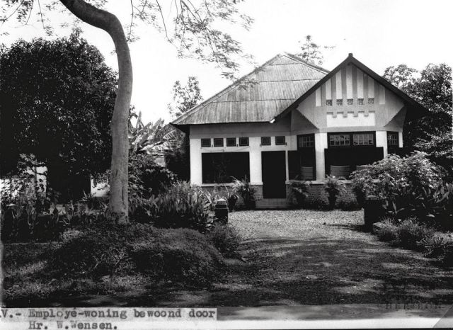 Personeelswoning, bewoond door W. Wens, 1938
