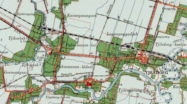 Paboearan, ZO van Cheribon